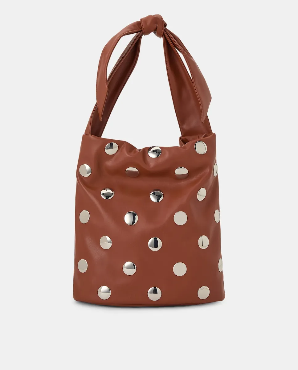 Сумка через плечо с заклепками Jo & Mr. Joe, светло-коричневый
Сумка через плечо с заклепками Jo & Mr. Joe, светло-коричневый