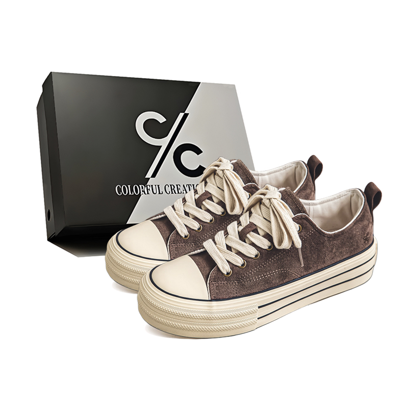 Нескользящие, износостойкие, дышащие, увеличивающие рост низкие мужские кроссовки для скейтбординга Colorful Creations, Dark Brown
Нескользящие, износостойкие, дышащие, увеличивающие рост низкие мужские кроссовки для скейтбординга Colorful Creations, Dark Brown