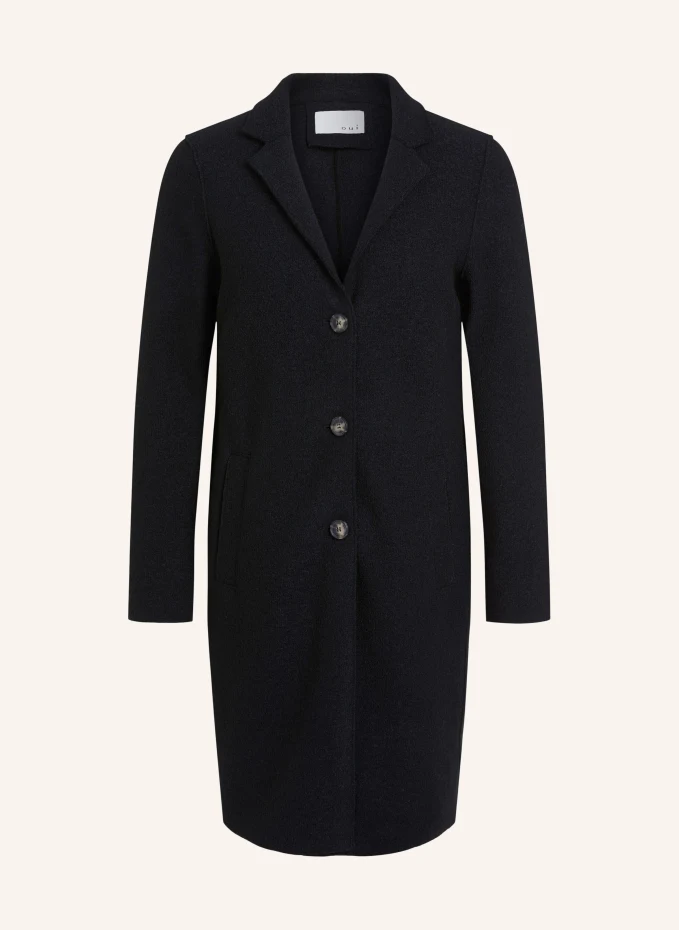 Шерстяное пальто Oui, черный
Шерстяное пальто Oui, черный