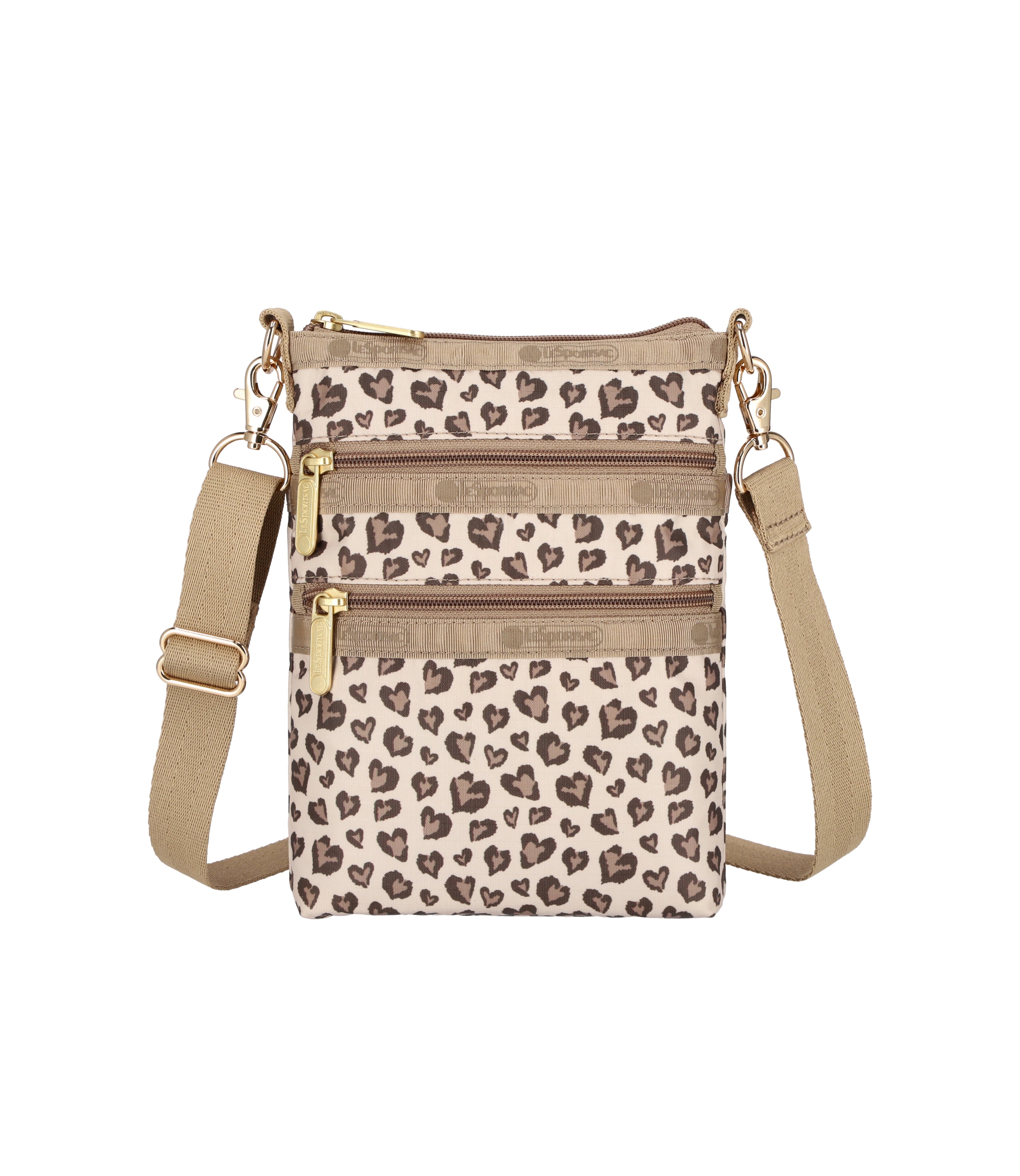 Сумка через плечо с тремя молниями LeSportsac, цвет latte heart leopard brown print, Коричневый, Сумка через плечо с тремя молниями LeSportsac, цвет latte heart leopard brown print
Сумка через плечо с тремя молниями LeSportsac, цвет latte heart leopard brown print, Коричневый, Сумка через плечо с тремя молниями LeSportsac, цвет latte heart leopard brown print