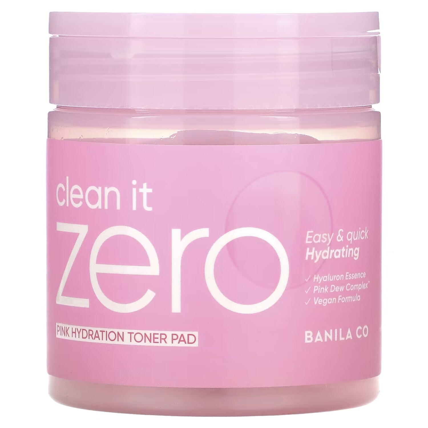 Салфетки увлажняющие Banila Co Clean it Zero Pink Hydration Toner Pad, 70 подушечек
Салфетки увлажняющие Banila Co Clean it Zero Pink Hydration Toner Pad, 70 подушечек