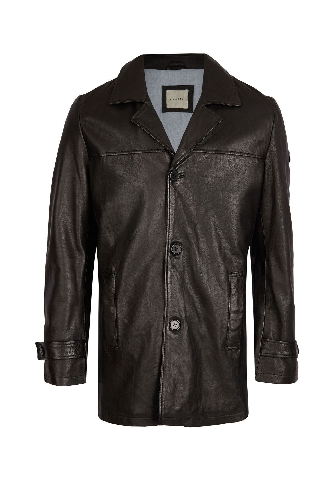 Кожаное полупальто BUPAOLO Bugatti, черный
Кожаное полупальто BUPAOLO Bugatti, черный