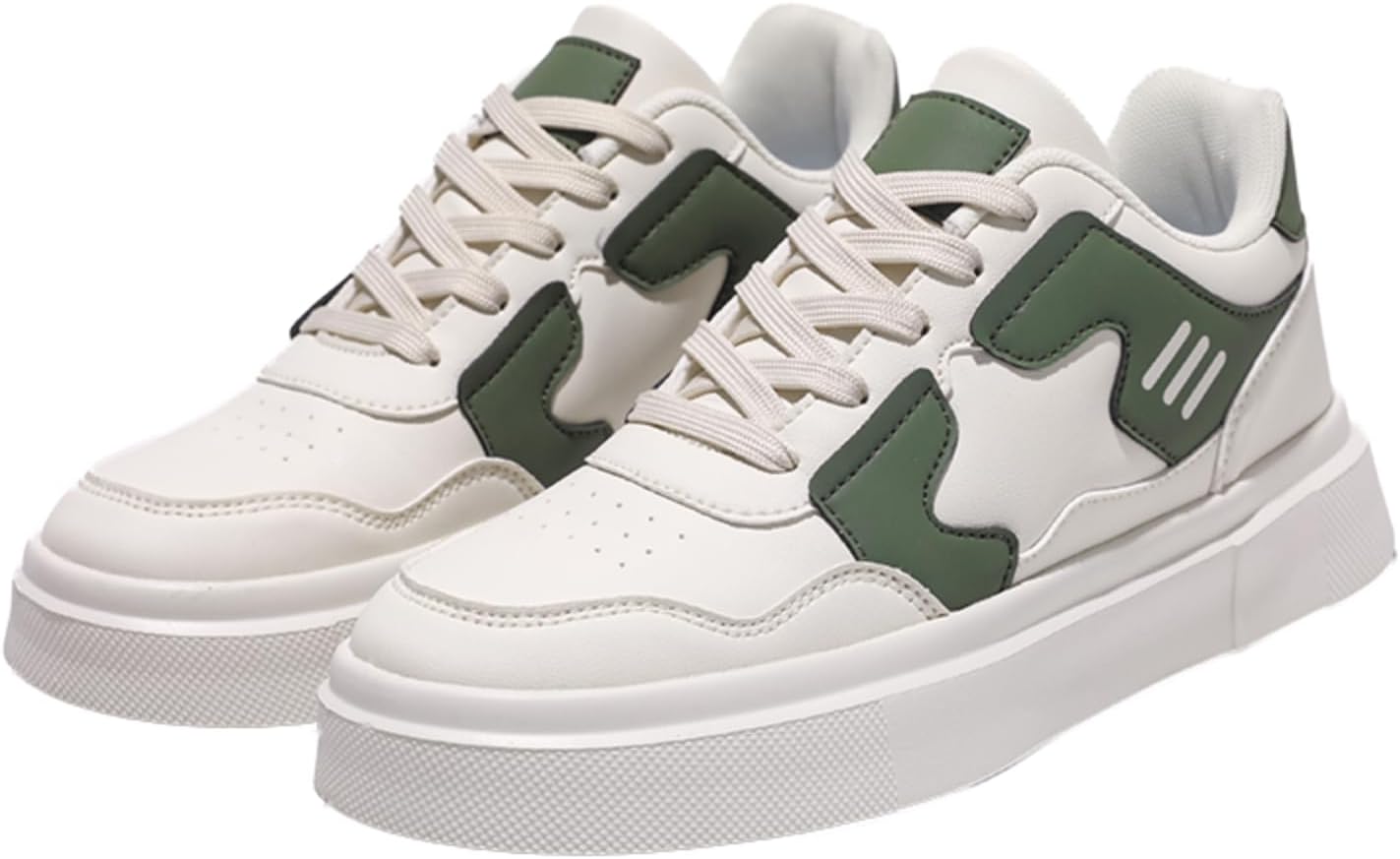 Мужские дышащие кроссовки повседневного типа - противоскользящая износостойкая подошва, толстые шнурки, Удобные легкие прогулочные туфли, идеально подходящие для повседневной носки, работы и путешествий, стильные и прочные Aokisx, зеленый
Мужские дышащие кроссовки повседневного типа - противоскользящая износостойкая подошва, толстые шнурки, Удобные легкие прогулочные туфли, идеально подходящие для повседневной носки, работы и путешествий, стильные и прочные Aokisx, зеленый