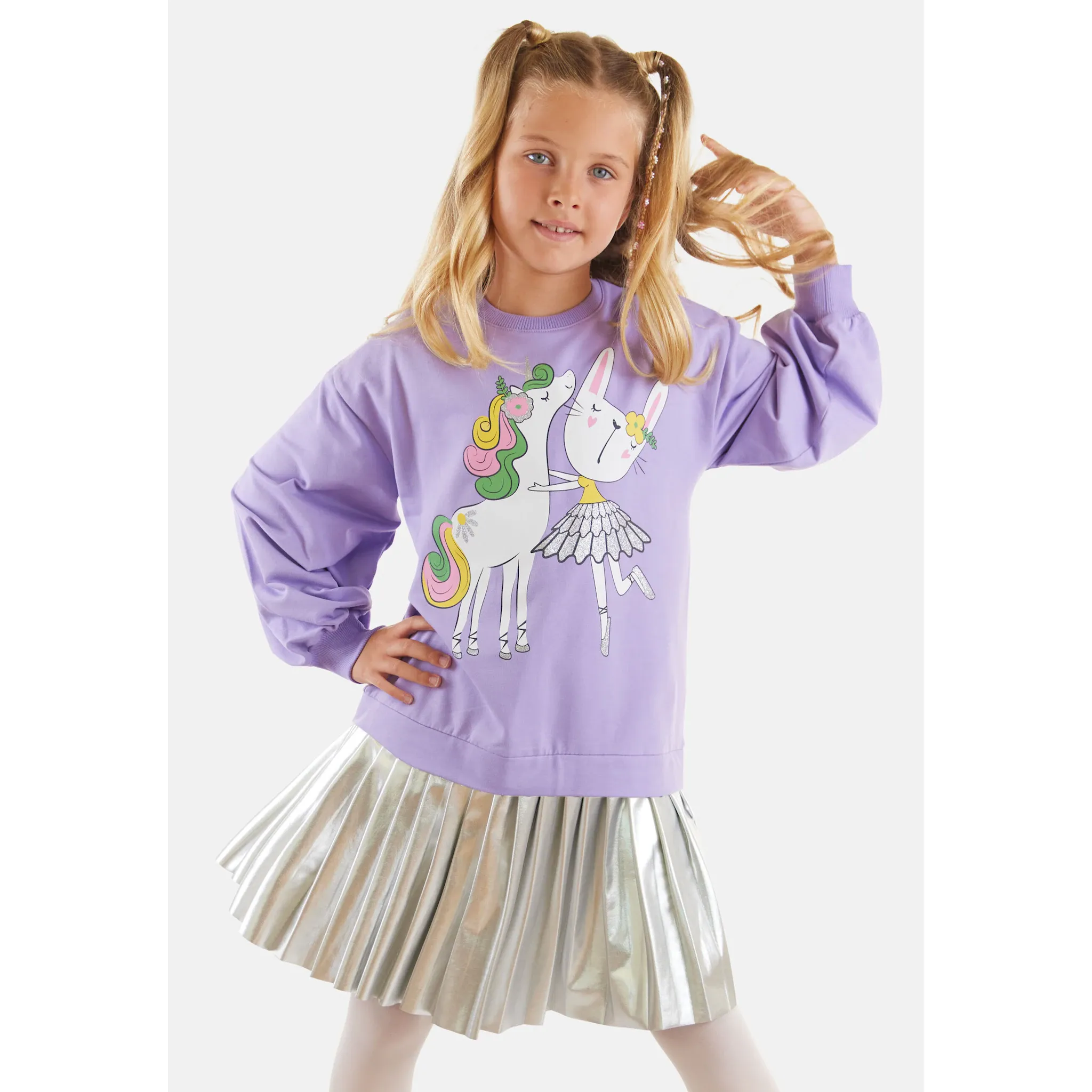 Платье-рубашка Denokids «Балерина» с мотивом единорога, цвет lilac
Платье-рубашка Denokids «Балерина» с мотивом единорога, цвет lilac