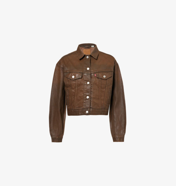 Укороченная вощеная джинсовая куртка дальнобойщика в стиле 90-х Levis, цвет pay day trucker
Укороченная вощеная джинсовая куртка дальнобойщика в стиле 90-х Levis, цвет pay day trucker