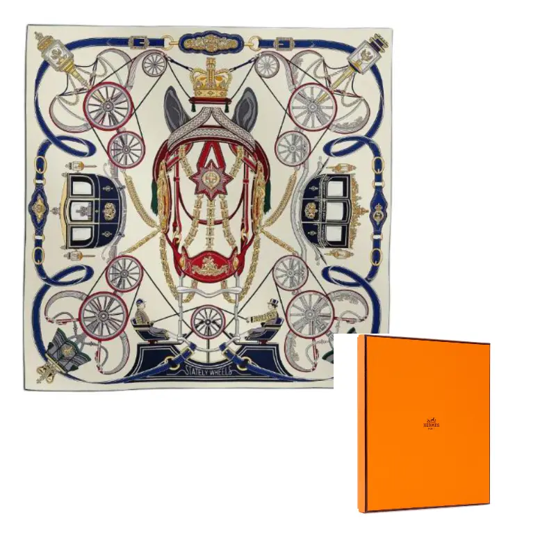 Hermes Шелковый шарф женский синий
Hermes Шелковый шарф женский синий