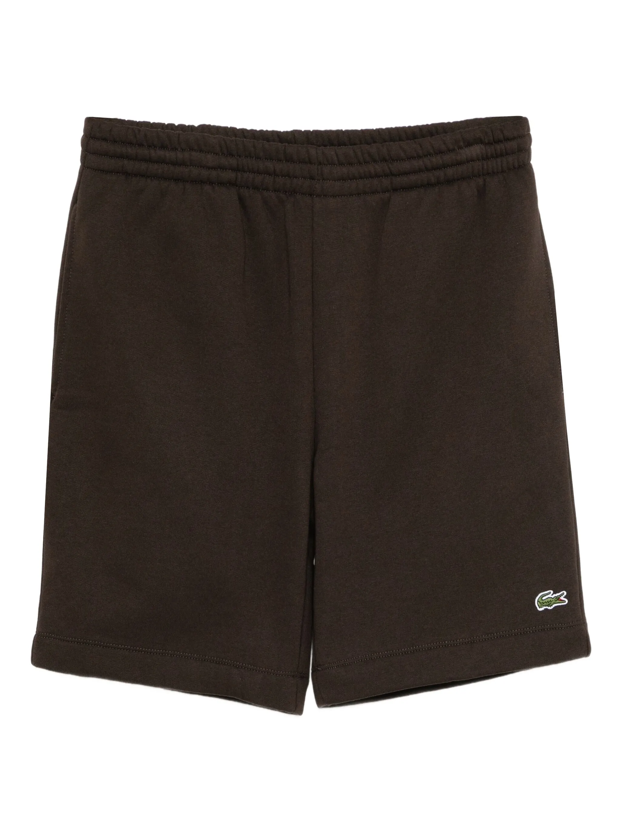 Шорты с вышитым логотипом Lacoste, коричневый
Шорты с вышитым логотипом Lacoste, коричневый