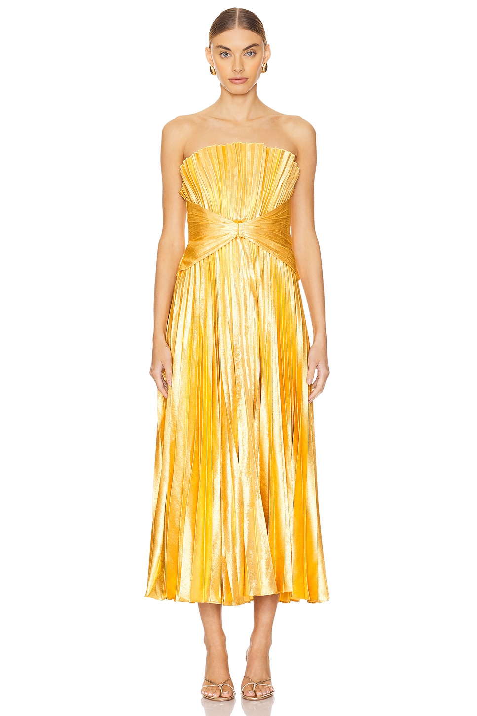 Платье миди hatchford Acler, золотой
Платье миди hatchford Acler, золотой