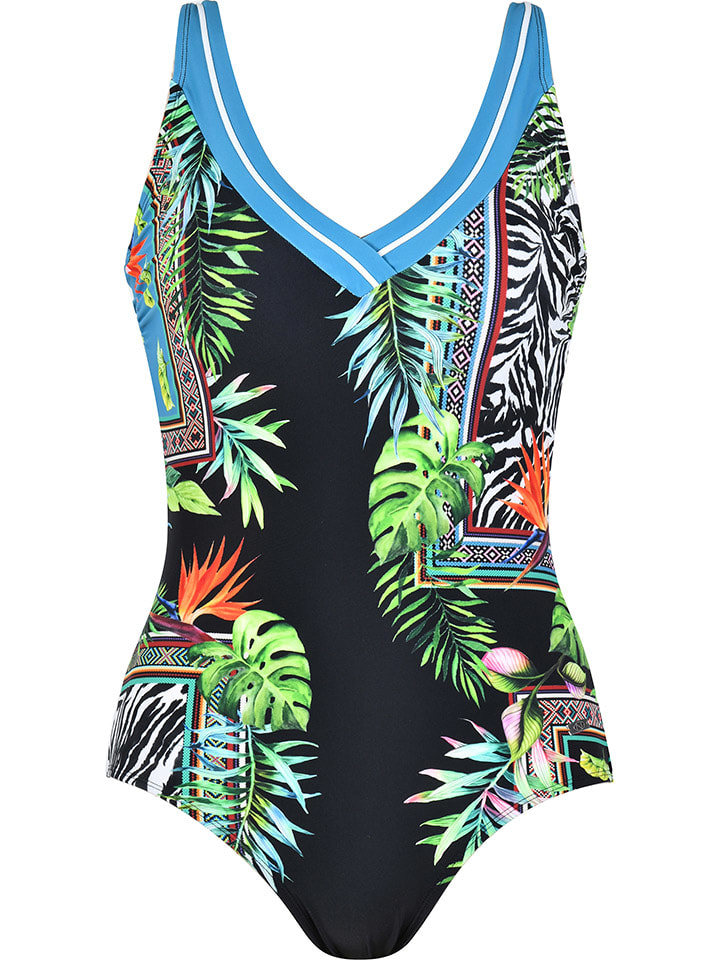 Купальник Naturana, черный/зеленый
Купальник Naturana, черный/зеленый