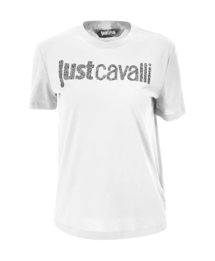 Белая футболка с короткими рукавами и жемчужным принтом. Just Cavalli, белый
Белая футболка с короткими рукавами и жемчужным принтом. Just Cavalli, белый