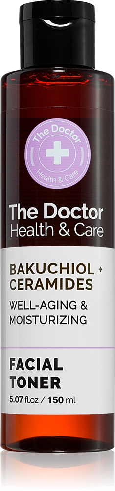 Бакучиол + керамиды, увлажняющий тоник для кожи, замедляющий старение The Doctor, 150 мл
Бакучиол + керамиды, увлажняющий тоник для кожи, замедляющий старение The Doctor, 150 мл