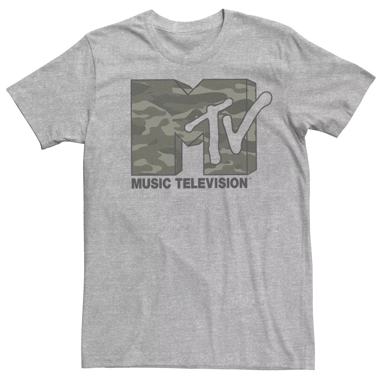 Мужская футболка с короткими рукавами и камуфляжным логотипом MTV Faded Camouflage Licensed Character
Мужская футболка с короткими рукавами и камуфляжным логотипом MTV Faded Camouflage Licensed Character
