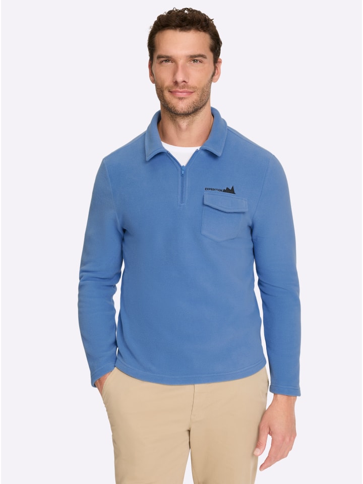 Флисовая рубашка средне-синего цвета WITT WEIDEN
Флисовая рубашка средне-синего цвета WITT WEIDEN