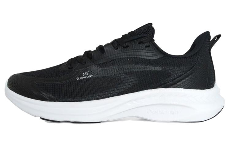 Антискользящие износостойкие низкие кроссовки для бега мужские черно-белые 361°
Антискользящие износостойкие низкие кроссовки для бега мужские черно-белые 361°