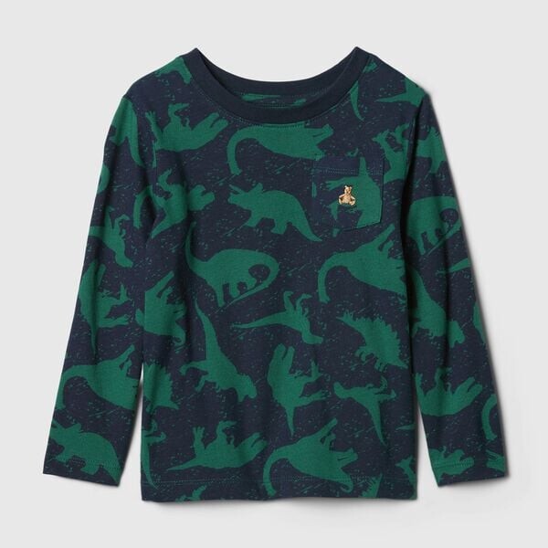 Футболка с принтом и вышивкой плюшевого мишки Gap, синий
Футболка с принтом и вышивкой плюшевого мишки Gap, синий