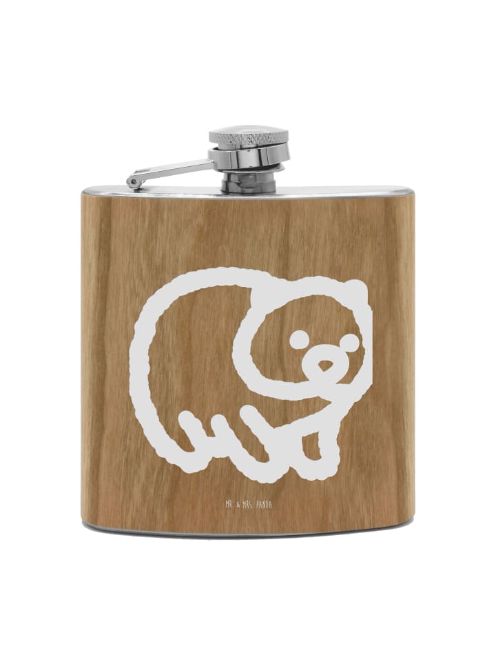 Mr. & Mrs. Panda Фляжка с изображением вомбата без надписи, коричневого цвета
Mr. & Mrs. Panda Фляжка с изображением вомбата без надписи, коричневого цвета