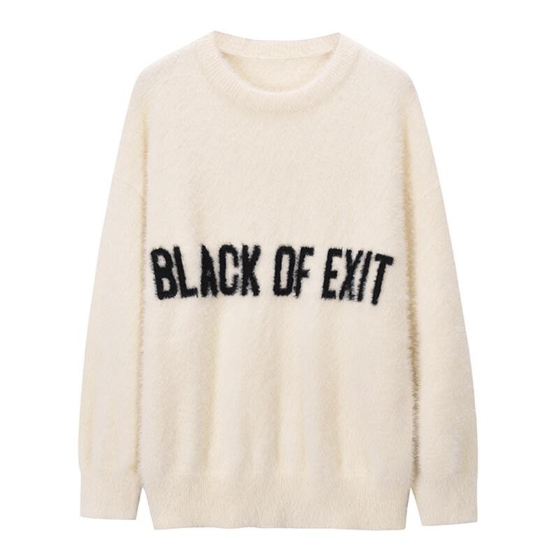 BLACK OF EXIT Мужской свитер, Черный
BLACK OF EXIT Мужской свитер, Черный