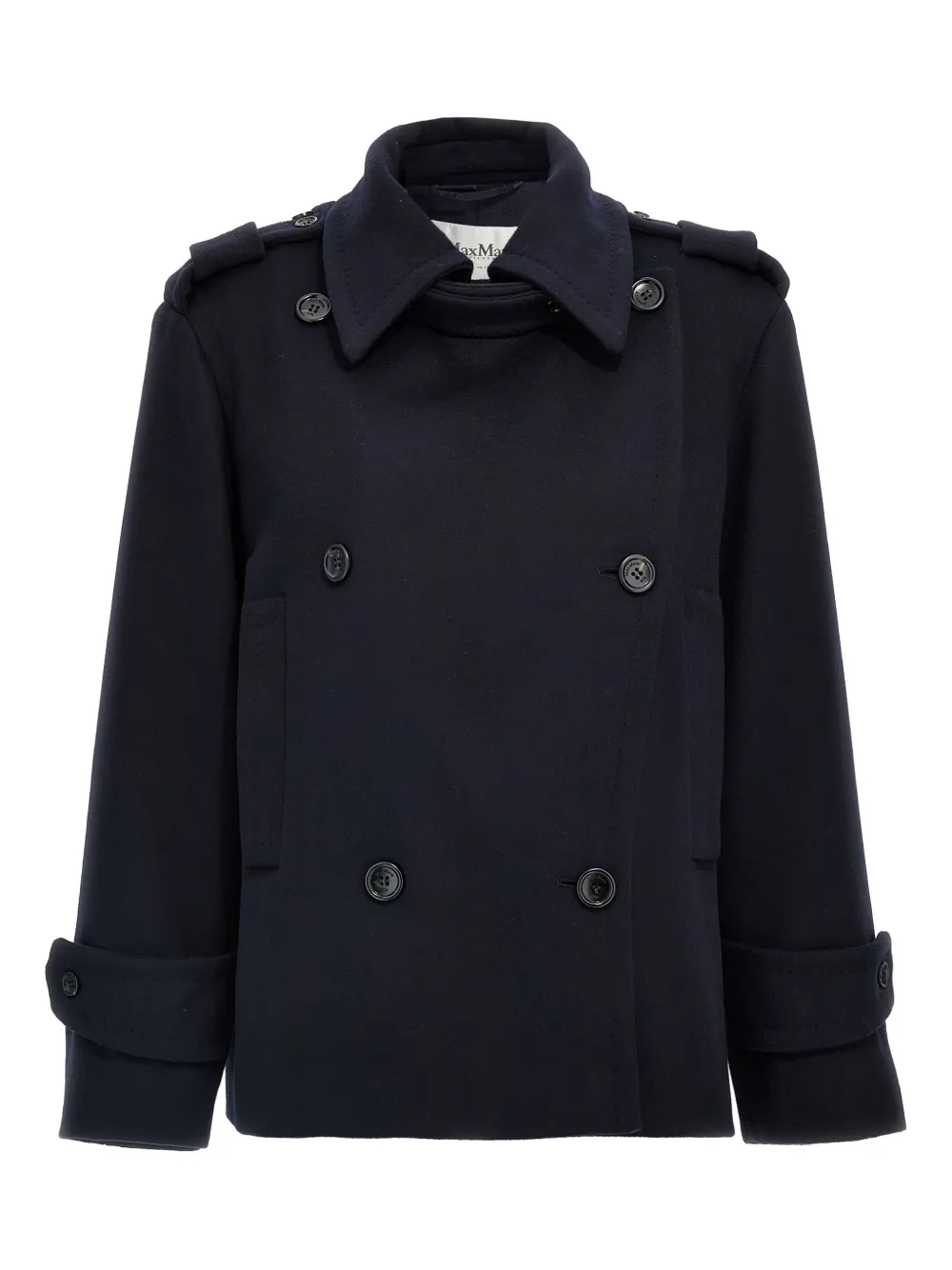 Двубортный пиджак MAX MARA, синий 
Двубортный пиджак MAX MARA, синий