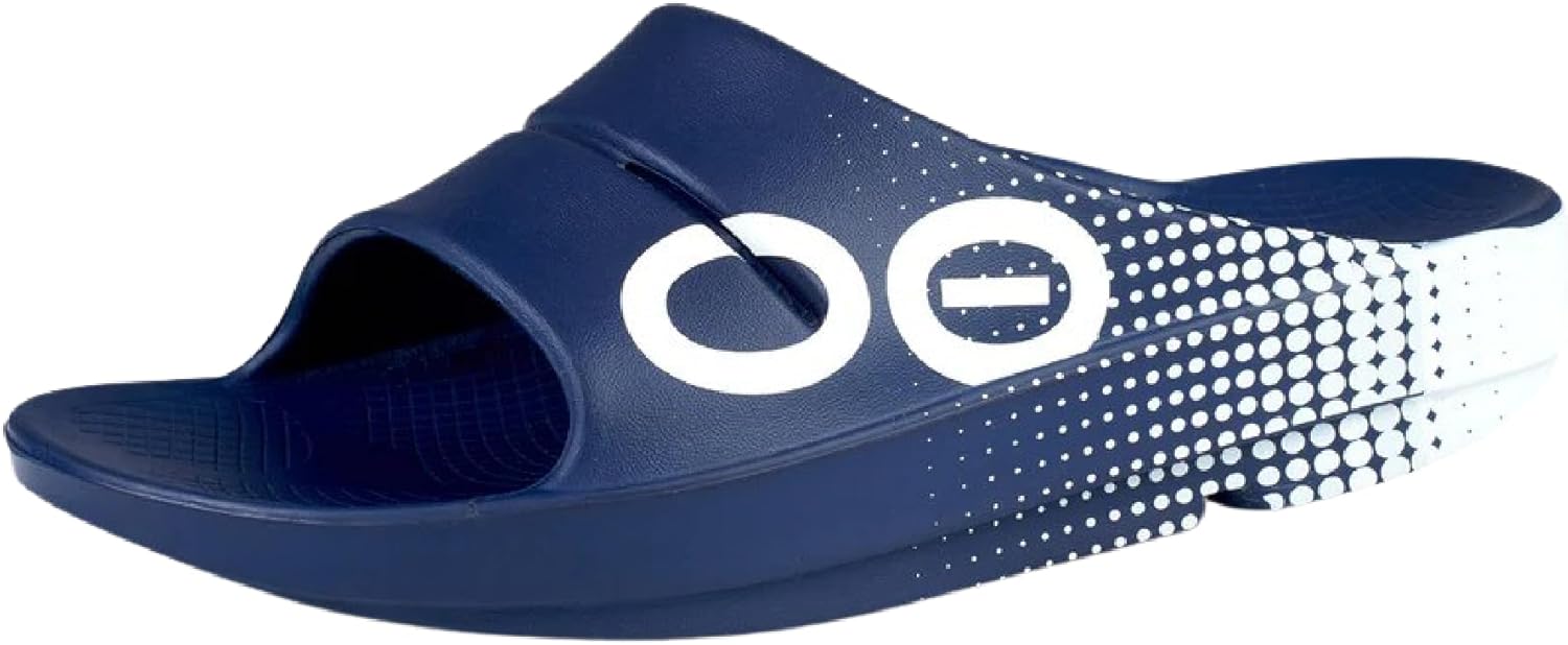 OOFOS унисекс-взрослые спортивные шлепанцы Ooahh, Navy Matrix
OOFOS унисекс-взрослые спортивные шлепанцы Ooahh, Navy Matrix