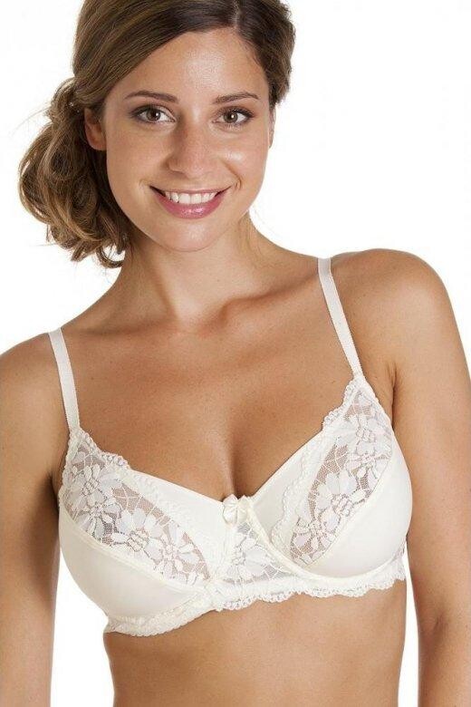 Классический кружевной бюстгальтер на косточках с цветочным принтом Camille, белый
Классический кружевной бюстгальтер на косточках с цветочным принтом Camille, белый