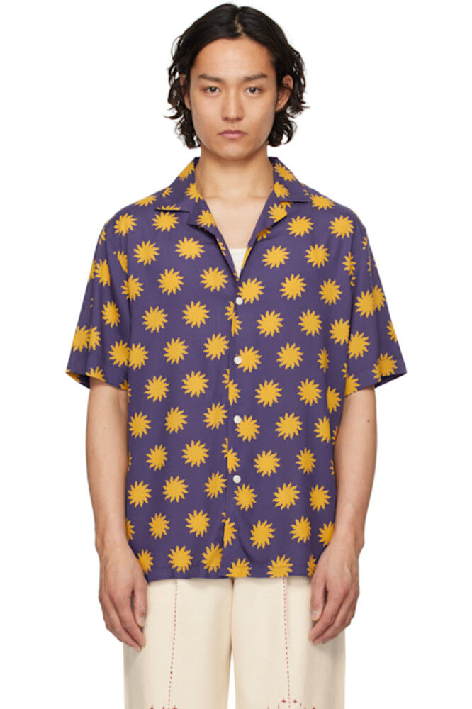 Рубашка из вискозы сине-желтого цвета в воскресенье от солнца OAS
Рубашка из вискозы сине-желтого цвета в воскресенье от солнца OAS