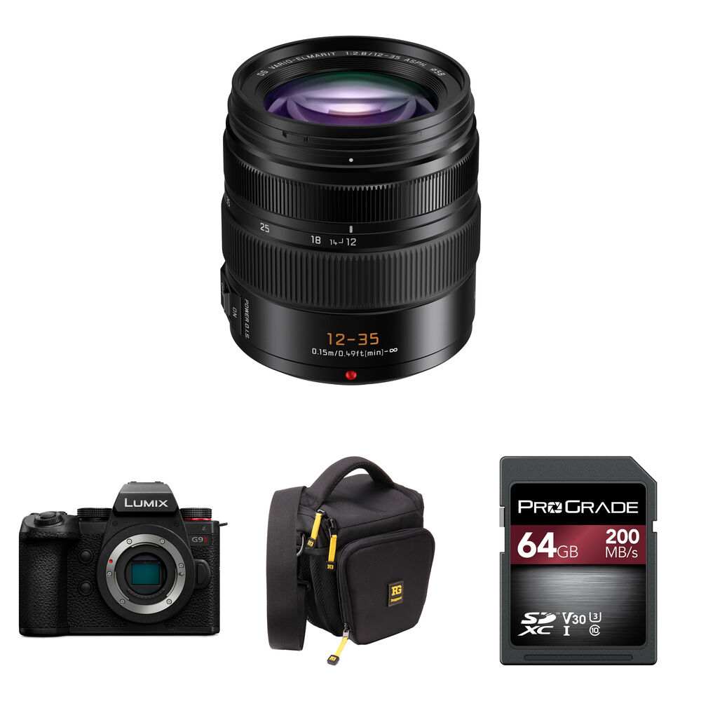Беззеркальная камера Panasonic Lumix G9 II Mirrorless Camera with 12-35mm f/2.8 Lens
Беззеркальная камера Panasonic Lumix G9 II Mirrorless Camera with 12-35mm f/2.8 Lens