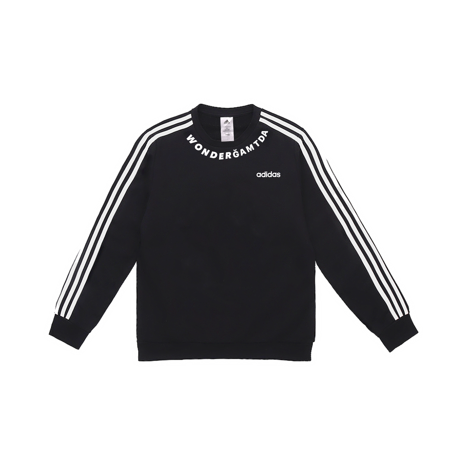 Свитшот мужской с 3 полосками Adidas, черный
Свитшот мужской с 3 полосками Adidas, черный