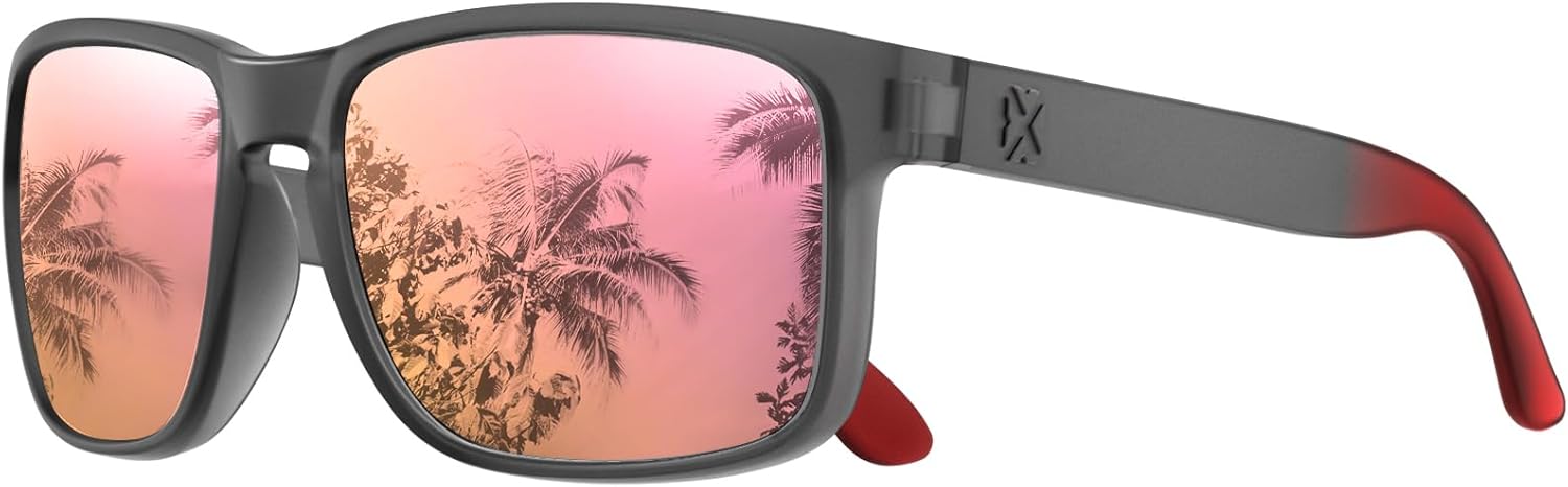 Поляризованные солнцезащитные очки MAXJULI для мужчин и женщин, защита от УФ-излучения UV400, идеально подходят для вождения, езды на велосипеде и бега. Модель 8120, Translucent Black Frame Pink Lens
Поляризованные солнцезащитные очки MAXJULI для мужчин и женщин, защита от УФ-излучения UV400, идеально подходят для вождения, езды на велосипеде и бега. Модель 8120, Translucent Black Frame Pink Lens