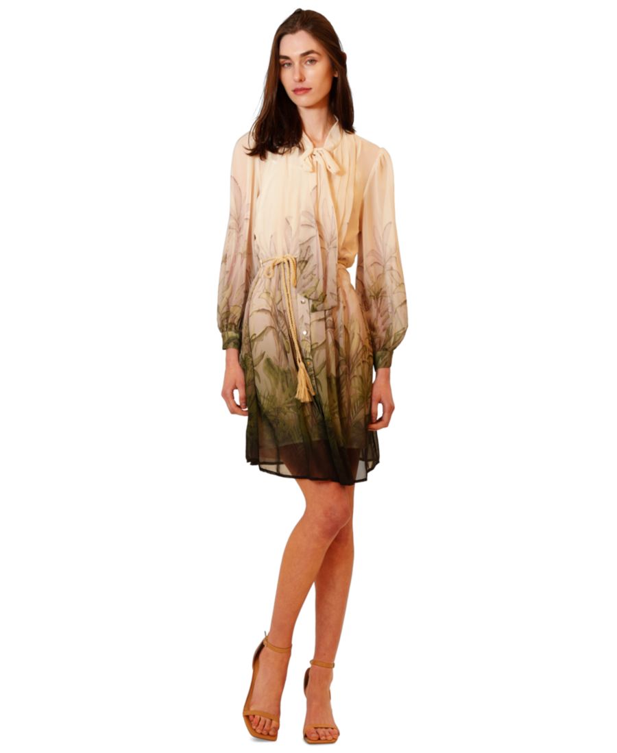 Женское мини-платье с плиссировкой и тропическим воротником-хомутом julia jordan, Ivory/Multi
Женское мини-платье с плиссировкой и тропическим воротником-хомутом julia jordan, Ivory/Multi