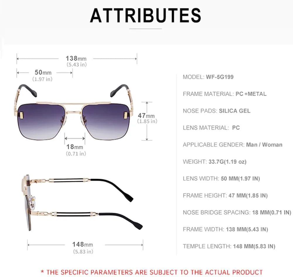 Солнцезащитные очки LVTFCO Oversized для мужчин, большая оправа, роскошные классические очки в металлической оправе, для вождения, в стиле ретро, C2golddoublegray
Солнцезащитные очки LVTFCO Oversized для мужчин, большая оправа, роскошные классические очки в металлической оправе, для вождения, в стиле ретро, C2golddoublegray