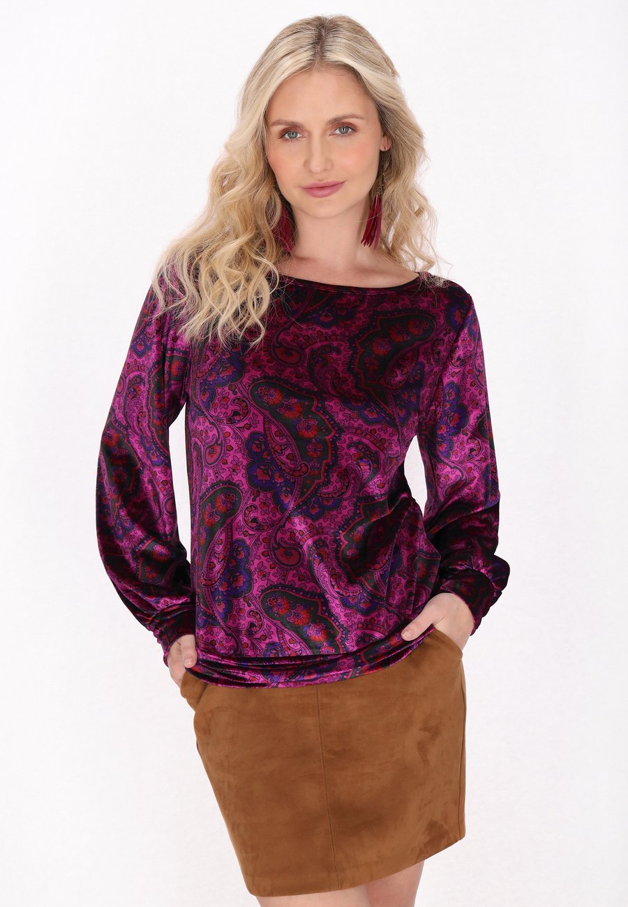 Блуза usha Blouse, Violet Multicolor/Light Pink
Блуза usha Blouse, Violet Multicolor/Light Pink