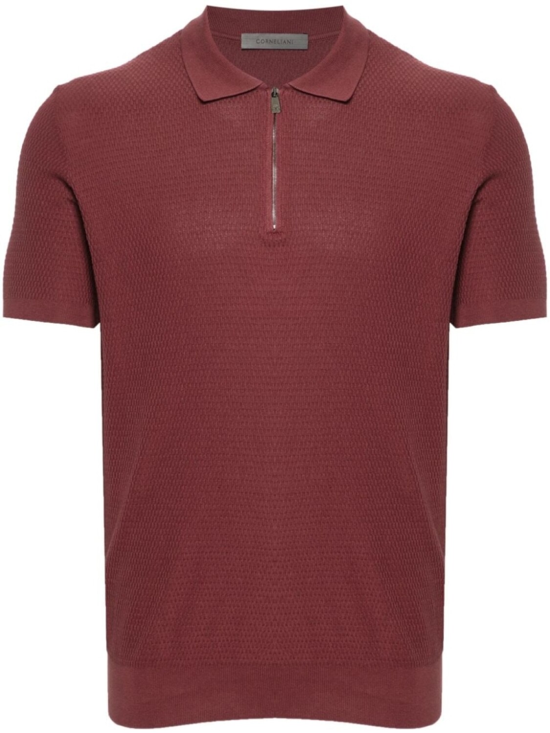 Corneliani жаккардовая рубашка поло с узором, красный
Corneliani жаккардовая рубашка поло с узором, красный