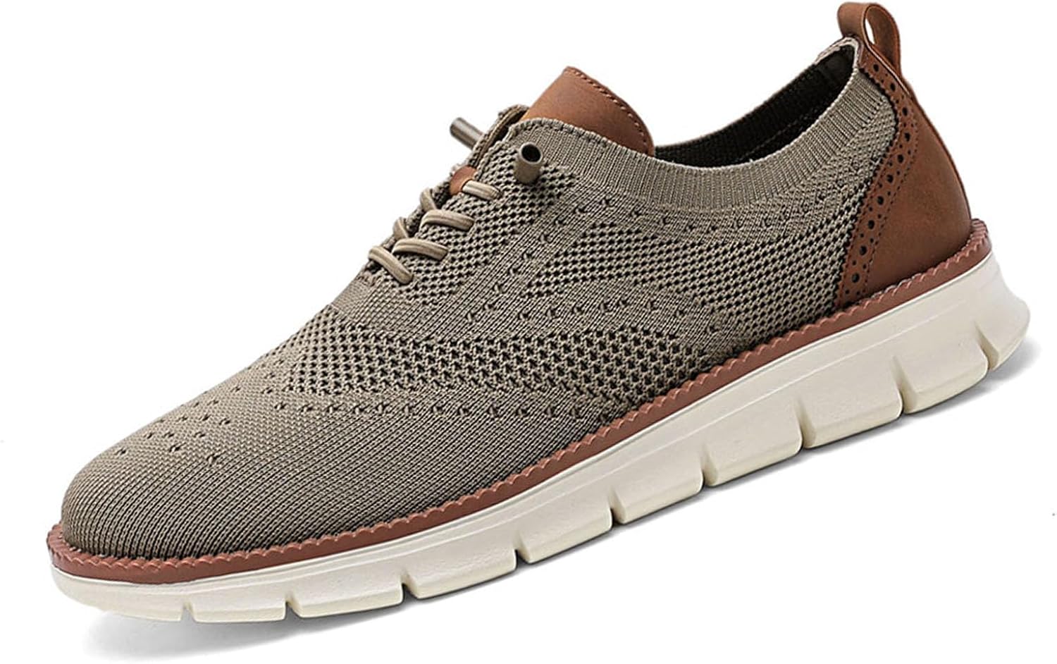 Мужские дышащие сетчатые кроссовки-оксфорды легкие мягкие низкие лоферы без шнурков с противоскользящей подошвой для работы и повседневной носки Eggdk, хаки
Мужские дышащие сетчатые кроссовки-оксфорды легкие мягкие низкие лоферы без шнурков с противоскользящей подошвой для работы и повседневной носки Eggdk, хаки