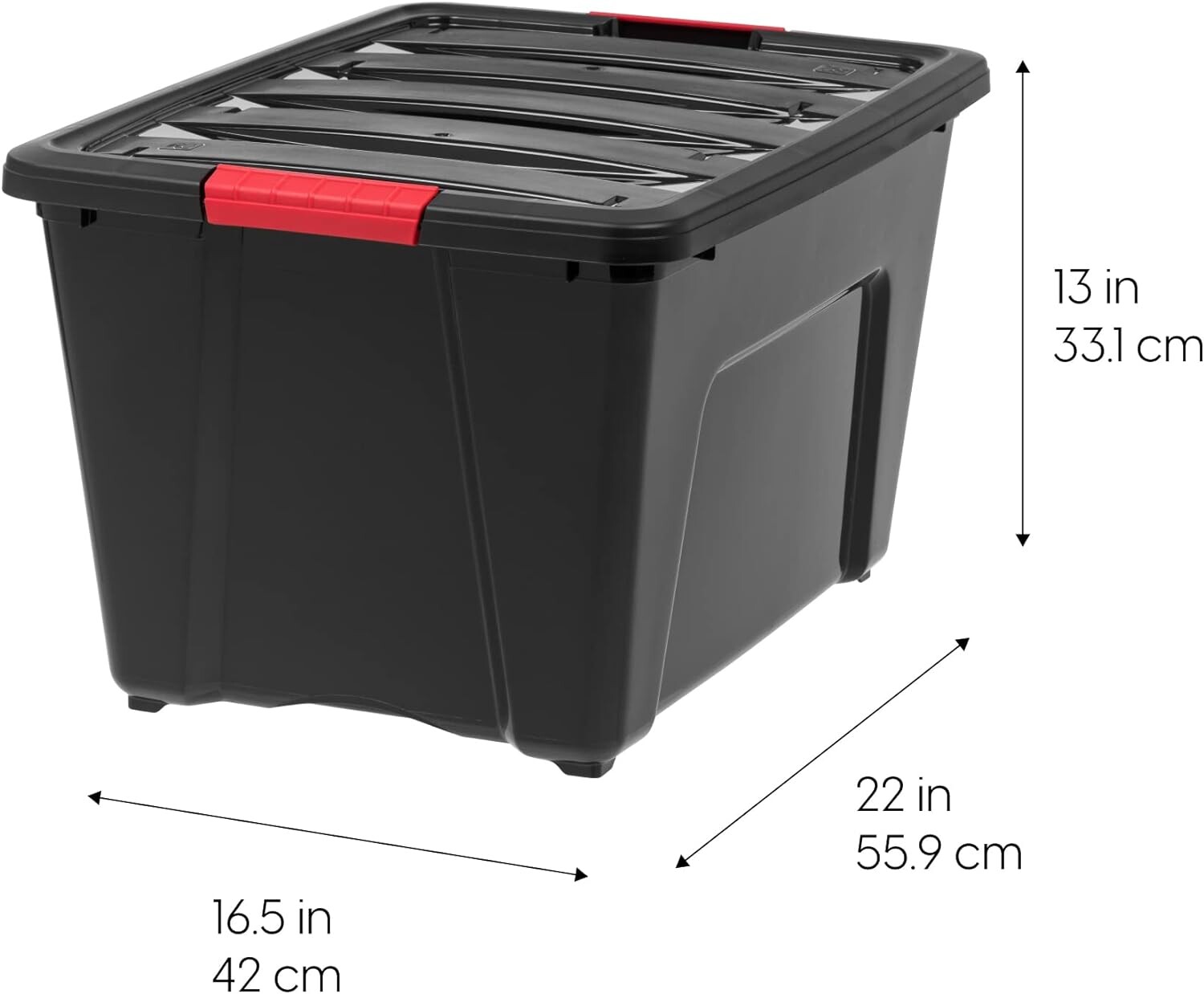 IRIS USA 54 Qt Штабелируемые пластиковые контейнеры для хранения с крышками, упаковка из 6 штук — без бисфенола А, сделано в США — решение для организации гаража, замки, прочные встраиваемые контейнеры, надежная ручка — черный, Black
IRIS USA 54 Qt Штабелируемые пластиковые контейнеры для хранения с крышками, упаковка из 6 штук — без бисфенола А, сделано в США — решение для организации гаража, замки, прочные встраиваемые контейнеры, надежная ручка — черный, Black