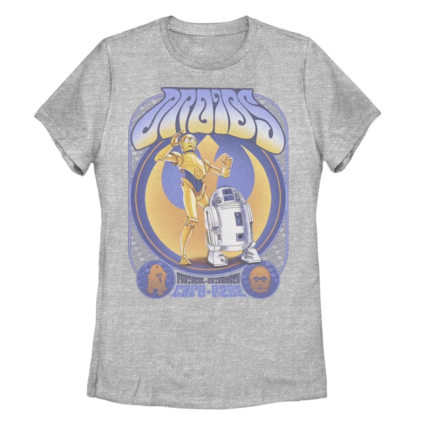 Детская футболка Disney's Star Wars с портретом «Дроиды» Licensed Character
Детская футболка Disney's Star Wars с портретом «Дроиды» Licensed Character