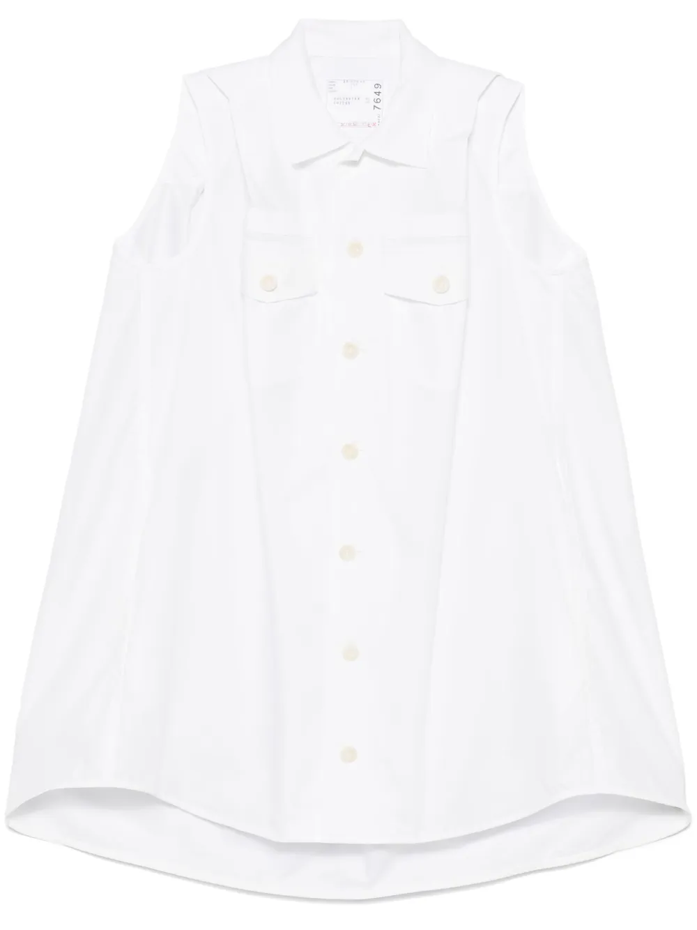 Рубашка без рукавов SACAI, белый
Рубашка без рукавов SACAI, белый