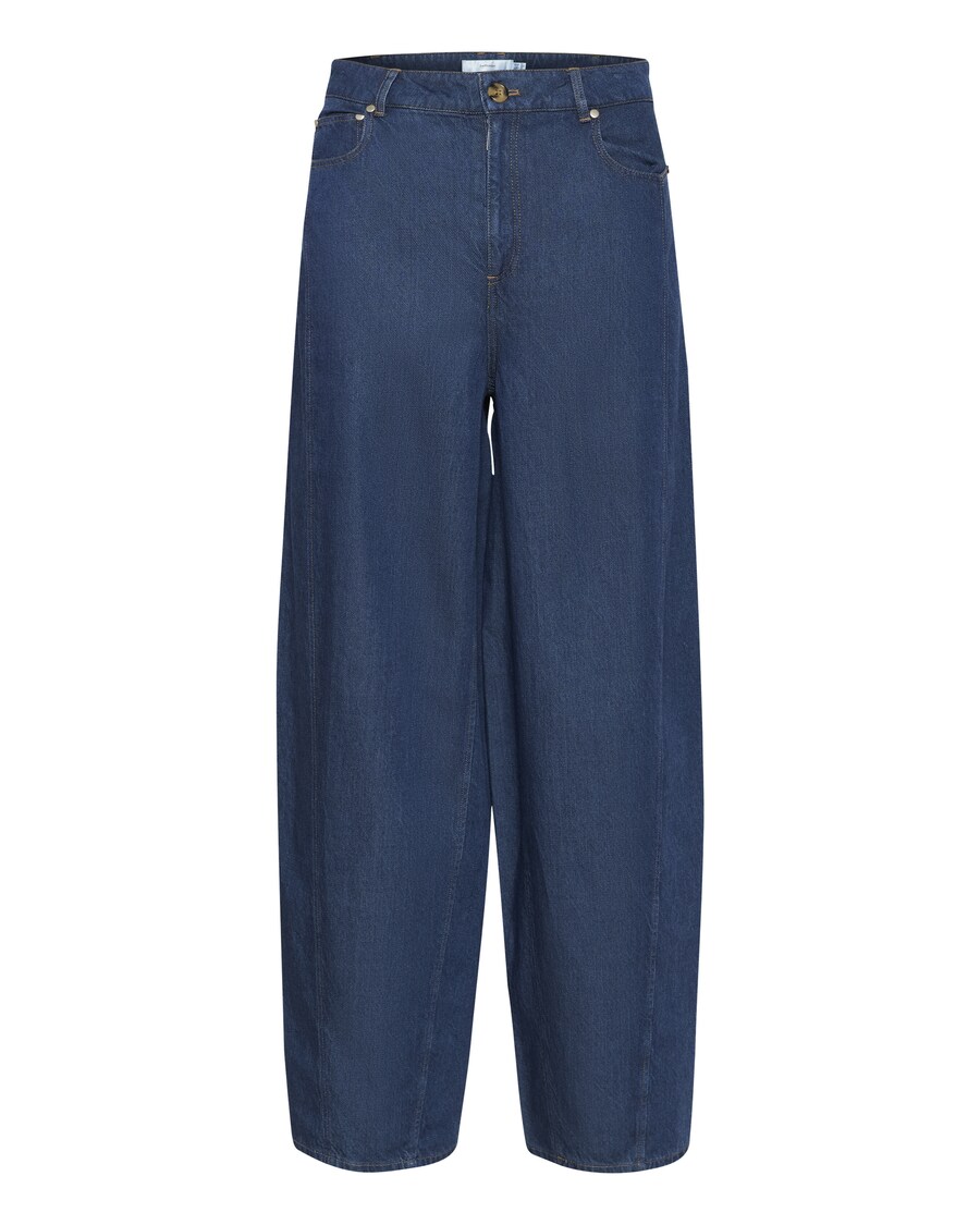 Джинсы с широкими штанинами InWear Mable, темно-синий 
Джинсы с широкими штанинами InWear Mable, темно-синий