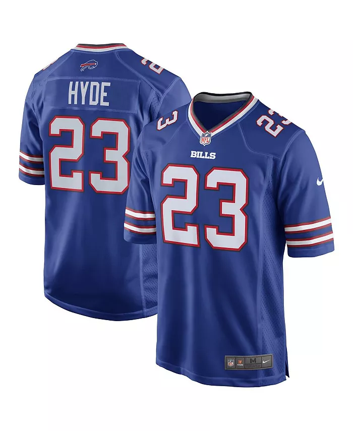 Мужская игровая футболка Micah Hyde Buffalo Bills в королевском цвете Nike
Мужская игровая футболка Micah Hyde Buffalo Bills в королевском цвете Nike