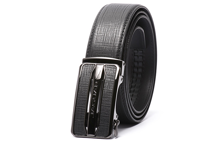 JAGUAR Мужской кожаный ремень из коровьей кожи черный шириной 3,5 см, Black
JAGUAR Мужской кожаный ремень из коровьей кожи черный шириной 3,5 см, Black