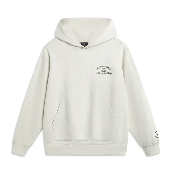 Толстовка с капюшоном way of wade любовь и страсть вышитые Li-Ning, белый
Толстовка с капюшоном way of wade любовь и страсть вышитые Li-Ning, белый