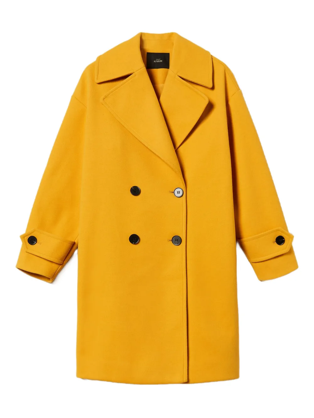 Двубортное пальто TWINSET, желтый
Двубортное пальто TWINSET, желтый