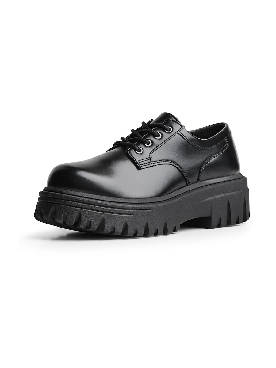 Классические ботинки Bershka, черный
Классические ботинки Bershka, черный