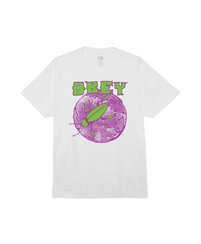 Футболка с принтом спереди и сзади. Obey, белый
Футболка с принтом спереди и сзади. Obey, белый