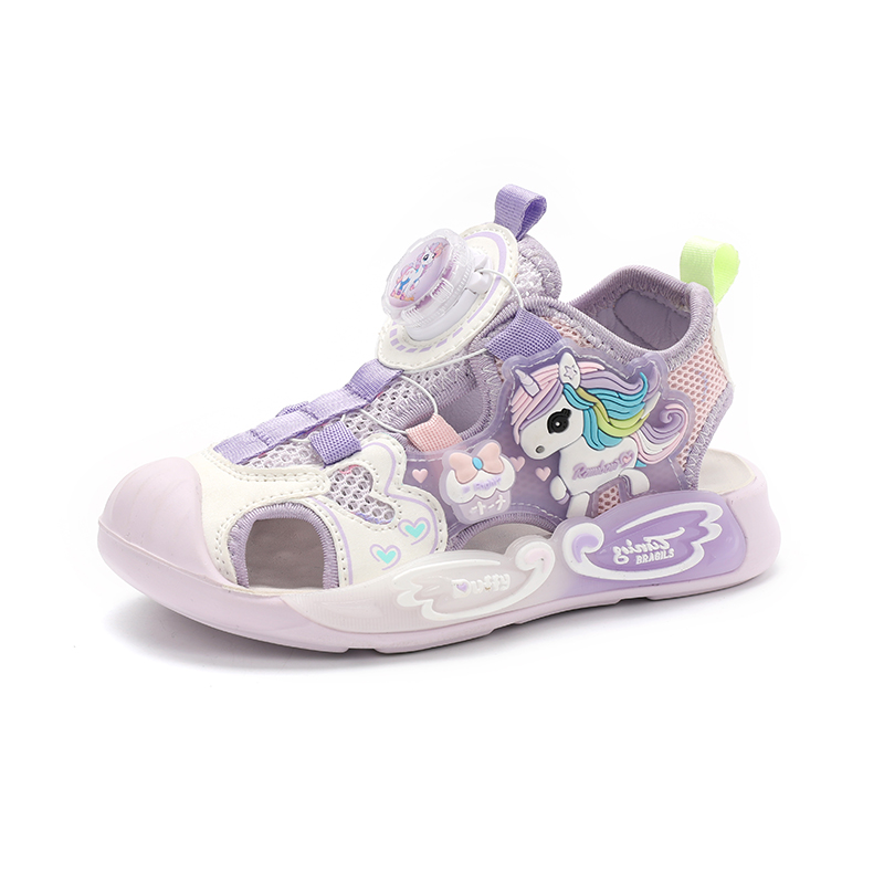 Детские сандалии с нескользящей подошвой RHOBESAM, фиолетовый
Детские сандалии с нескользящей подошвой RHOBESAM, фиолетовый