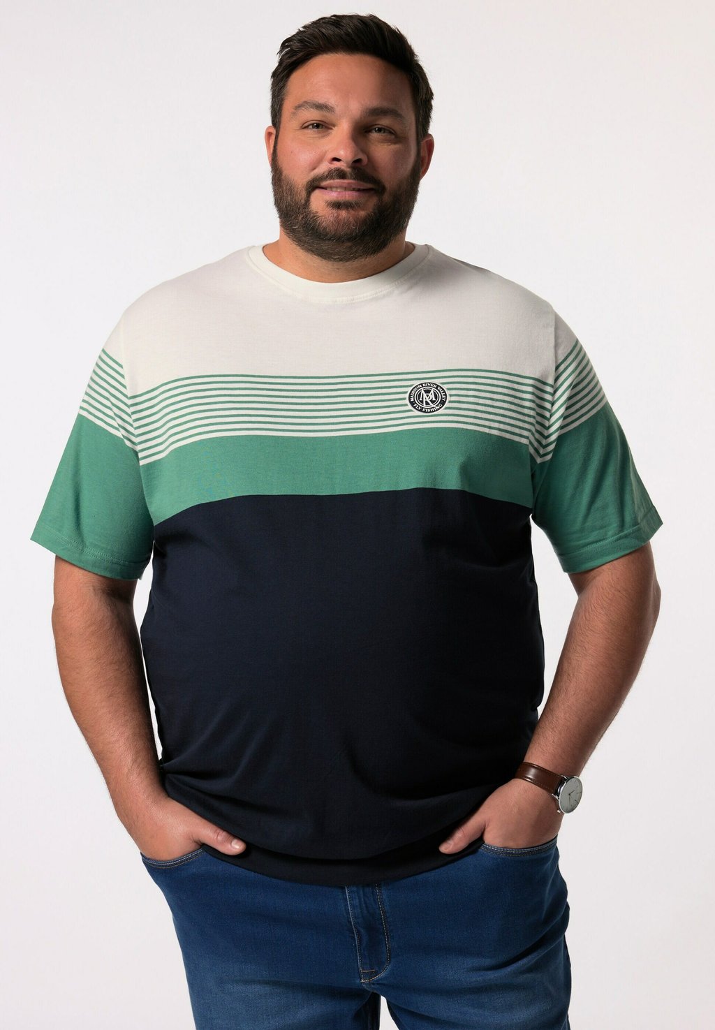 Футболка с принтом HALBARM BAUCHFIT RINGEL Men Plus, темно-синий
Футболка с принтом HALBARM BAUCHFIT RINGEL Men Plus, темно-синий