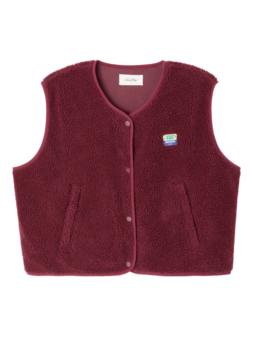 Фактурный жилет hoktown на молнии American Vintage, красный
Фактурный жилет hoktown на молнии American Vintage, красный