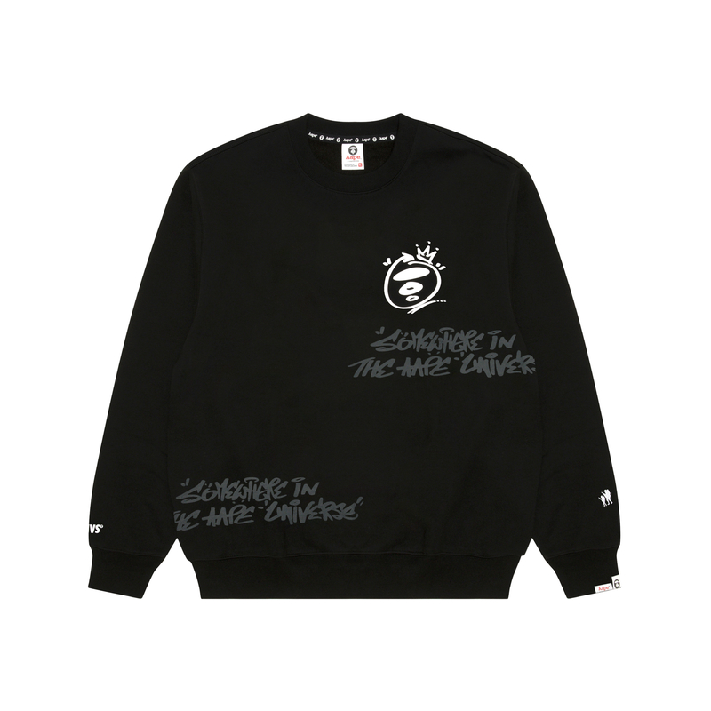 Мужские толстовки с круглым вырезом, средней толщины Aape, черный bkx
Мужские толстовки с круглым вырезом, средней толщины Aape, черный bkx