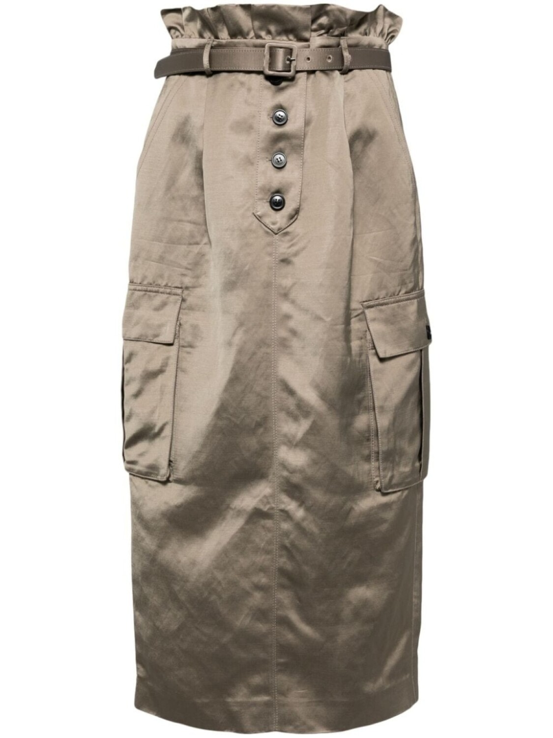 Self-Portrait юбка миди с карманами карго, серый
Self-Portrait юбка миди с карманами карго, серый