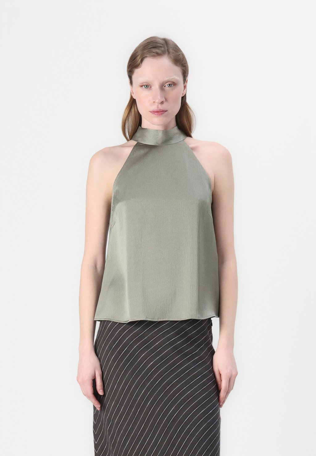 Блуза RHEO Samsøe Samsøe, хаки
Блуза RHEO Samsøe Samsøe, хаки