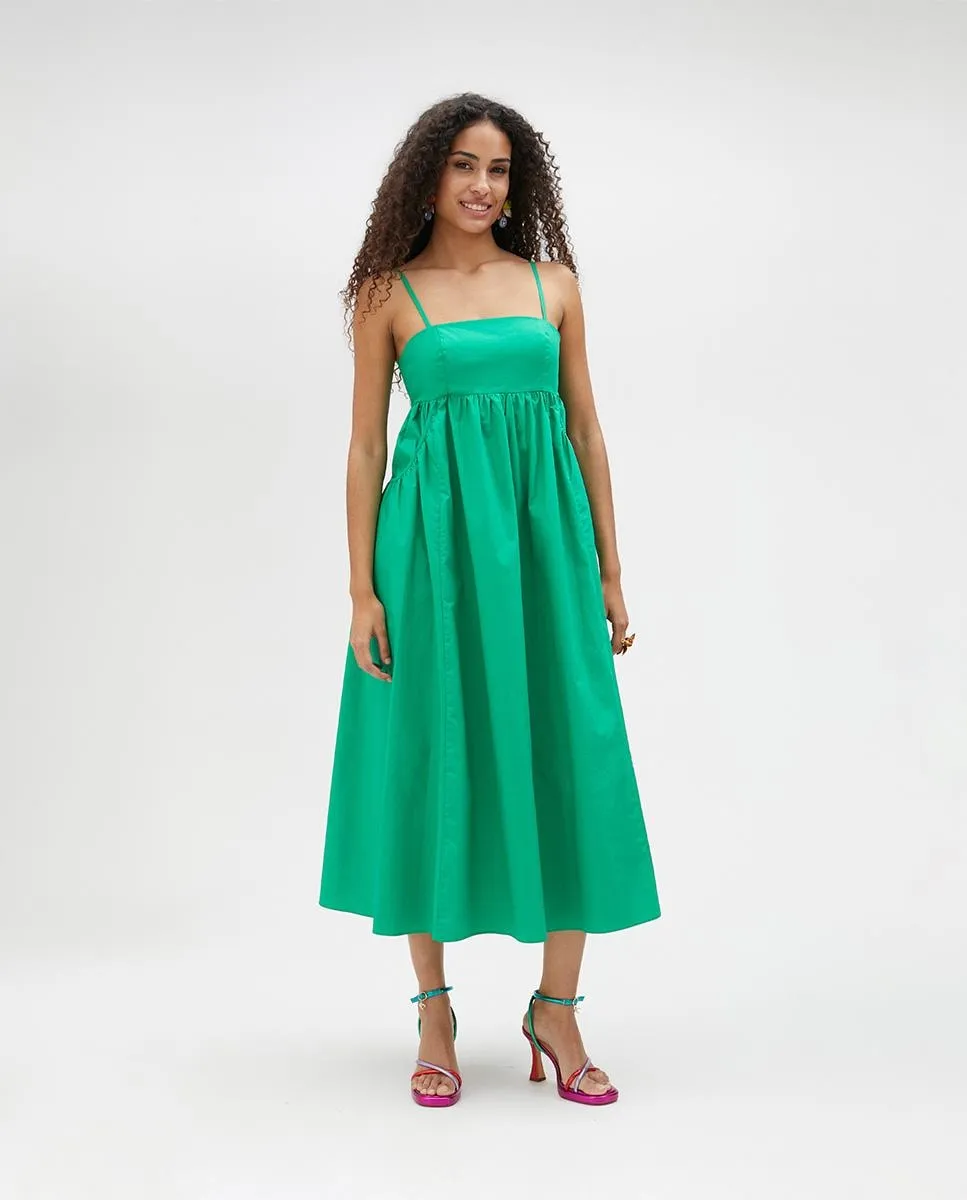 Длинное платье на бретелях Lola Casademunt, зеленый
Длинное платье на бретелях Lola Casademunt, зеленый